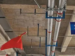梨树管廊支架的安装方法